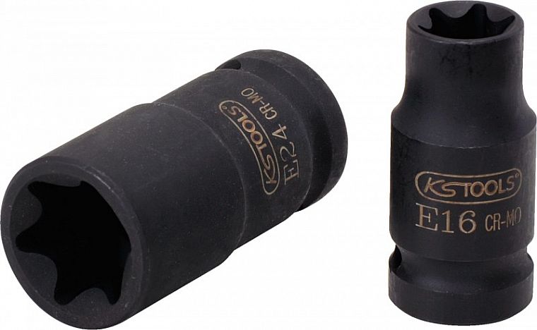 TORX LÖÖKPADRUN E8 1 / 4" KS TOOLS