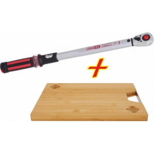 1 / 2" MOMENTVÕTI 40-200NM. 36H 500MM ERGOTORQUE PLUS® REEVERSIGA. 40-200NM+LÕIKELAUD KS TOOLS