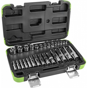 28-OS. PIKKADE / LÜHIKESTE TORX PADRUNITE KOMPL. 1 / 4".3 / 8".1 / 2" E4-E24 JBM
