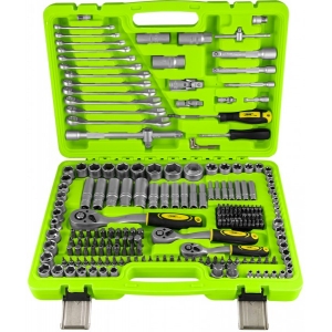216-OS. TÖÖRIISTAKOMPLEKT PAD 1 / 4"+3 / 8"+1 / 2" +TORX +SILMUS-LEHT JBM