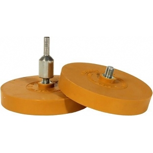 KUMMIKÄI VELJELT LIIMIJÄÄKIDE EEMALDAMISEKS 88MM. 2TK+ADAPTER MIPA