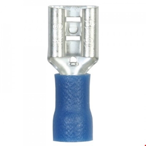 JUHTMEOTSIK LAPIK "EMA" 6.35MM SININE 50TK