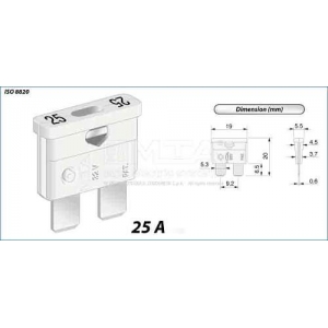 KAITSE 25A KAHVEL 50TK (VANA 57476497)