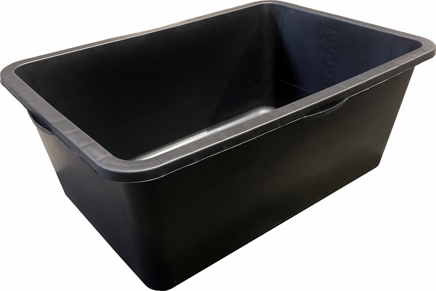 SEGUVANN KANDILINE 60L KÄETUGEDEGA PLAST MUST 705X395X285MM