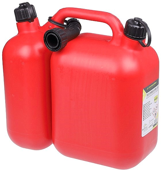 PLASTKANISTER 2-OSALINE 5L+2.5L VALAMISOTSIKUGA CARMOTION