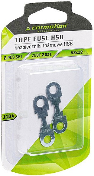 KAITSE HSB 42X12MM (KINNITUS 31MM) 110A 2TK BLISTER CARMOTION