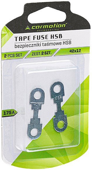 KAITSE HSB 42X12MM (KINNITUS 31MM) 175A 2TK BLISTER CARMOTION