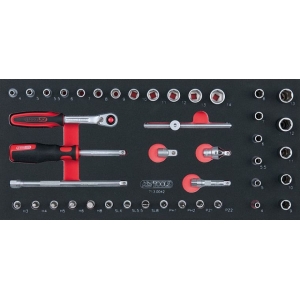 42-OS. 1 / 3 MOODUL 1 / 4" PADRUNID JA OTSIKUD KS TOOLS