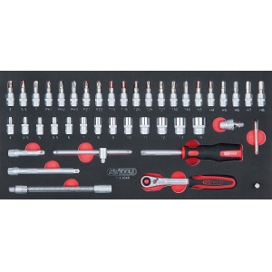 46-OS. 1 / 3 MOODUL 1 / 4" PADRUNID JA OTSIKUD KS TOOLS
