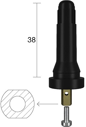 SKA920 SCHRADER REV5 GEN4 TPMS ANDURI KUMMIVENTIIL (SK1) WONDER