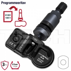 TECH T-PRO HYBRID 3.5 TPMS ANDUR GRAFIITHALLI AL.VENTIILIGA 434 MHZ MUTTER 5.0NM