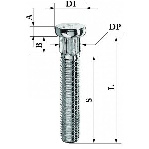 TIKKPOLT TP12X1.25 / 52 / 14.3 (P66 / 62 / 52. D14.3) CRP143B62 / M1225RE622