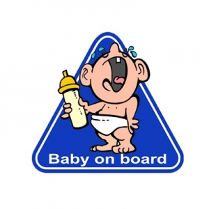 KLEEBIS AVISA BABY ON BOARD