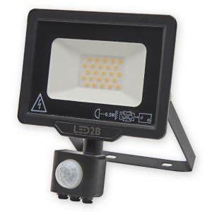230V LED PROZEKTOR+ANDUR MHC 20W 1600LM 180X143MM SOE VALGUS. MUST IP44 LED2B