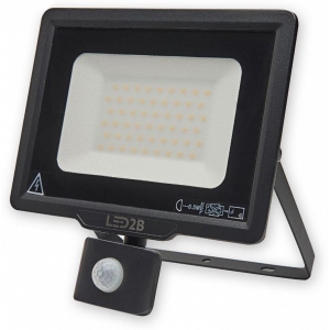 230V LED PROZEKTOR+ANDUR MHC 50W 4000LM 235X217MM SOE VALGUS. MUST IP44 LED2B