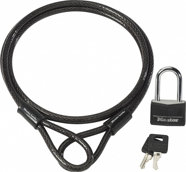 LUKK TROSSIGA 8270EUR 8MM / 1.8M MASTERLOCK