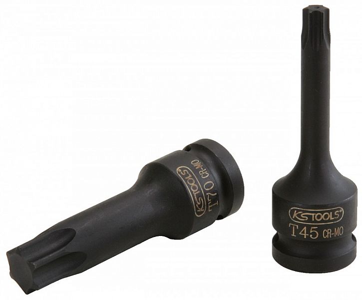 LÖÖK TORXOTSIK T40 1 / 2" PIKK 75MM KS TOOLS