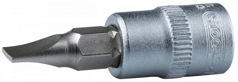 SLOTTED BIT SOCKET. 3 / 8". 8MM