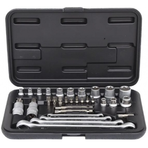 30-OS. TORX PADR. JA OTSIK. KOMPL 1 / 4"+1 / 2"+3 / 8" KS TOOLS