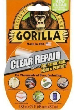 GORILLA TEIP "CLEAR REPAIR" 4.88CM X 8.2M NORDIC