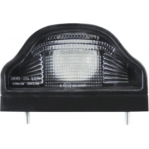 NUMBRITULI LED 12 / 24V. TÜÜP ASPÖCK. 100X60X65MM