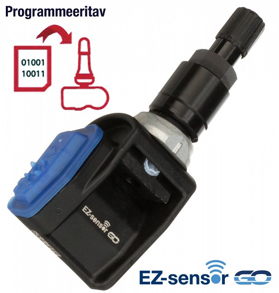 TPMS ANDUR SCHRADER EZ-GO 2.0 DELTA 434 MHZ. MUSTA AL.VENTIILIGA