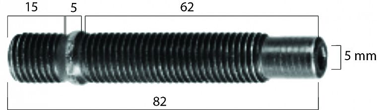 TIKKPOLT TP12X1.25 / 82 (P82) PRB82CH5 TOPELTKEERMEGA