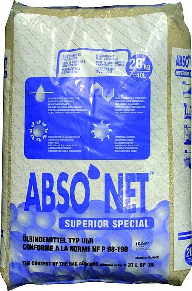 ABSORBENT 40L / 20KG SUPERIOR SPECIAL 0.6-1.3MM