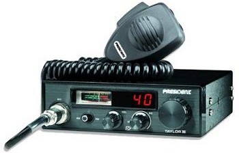 RAADIOSAATJA (CB RADIO E. LÄLLAR) PRESIDENT TAYLOR IV ASC 12 / 24V