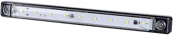 LD997 KÜLJETULI LED PIKK VALGE 254X24MM 12 / 24V 9LED