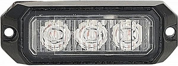 STROBO VILKUR KOLLANE 3-LED 12 / 24V R10 80X28MM