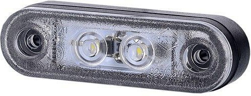 LD956 KÜLJETULI LED. VALGE. 12 / 24V 0.5M KAABEL 80X23MM