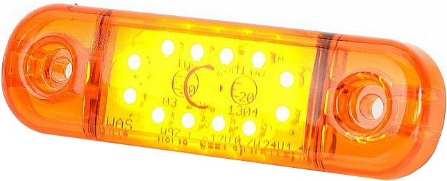 KÜLJETULI LED 12 / 24V KOLLANE 12-LED 84X25X11MM