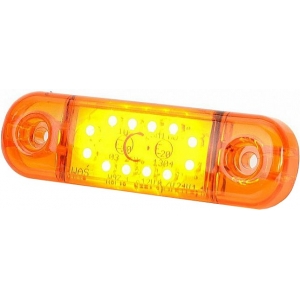 KÜLJETULI LED 12 / 24V KOLLANE 12-LED 84X25X11MM