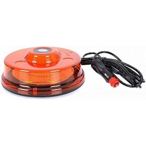 KOLLANE VILKUR 12 / 24V LED. MAGNET KINNITUS. TOIDE SIG. SÜÜTAJAST Ø165X70MM