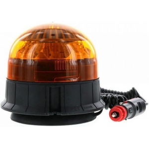 KOLLANE VILKUR 12 / 24V LED. 3-PUNKTKINNITUS / MAGNET. TOIDE SIG. SÜÜTAJAST Ø143X137