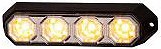 STROBO VILKUR KOLLANE 4-LED 12 / 24V. 143X38X35MM