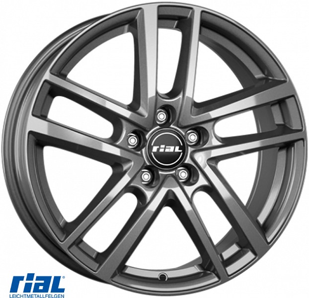 RIAL ASTORGA GR 7.0X17 5X112 / 40 (57.1) (GR) (PK / R13) (TUV / ECE) (VW) KG740