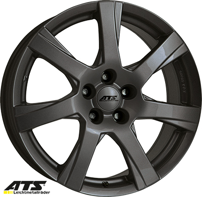 ATS TWISTER D.GREY 6.5X15 5X108 / 45 (70.1) (XD) KG670 TÜV