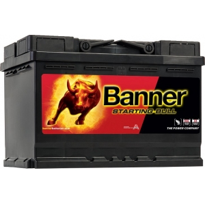 BANNER AKU STARTING BULL 72AH 278X175X190 - + 650A