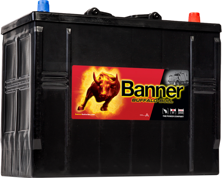 BANNER AKU BUFFALO BULL 125AH 345X172X283 - + 760A