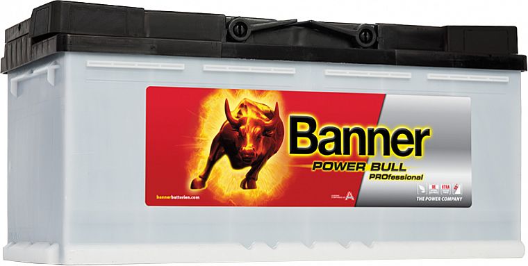 BANNER AKU POWER BULL PRO 110AH 394X175X190 - + 850A