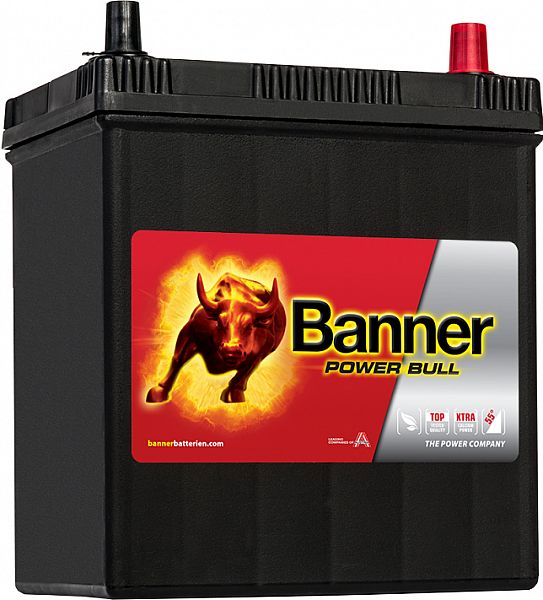 BANNER AKU POWER BULL 40 AH 187X127X204 / 226 - + 330A