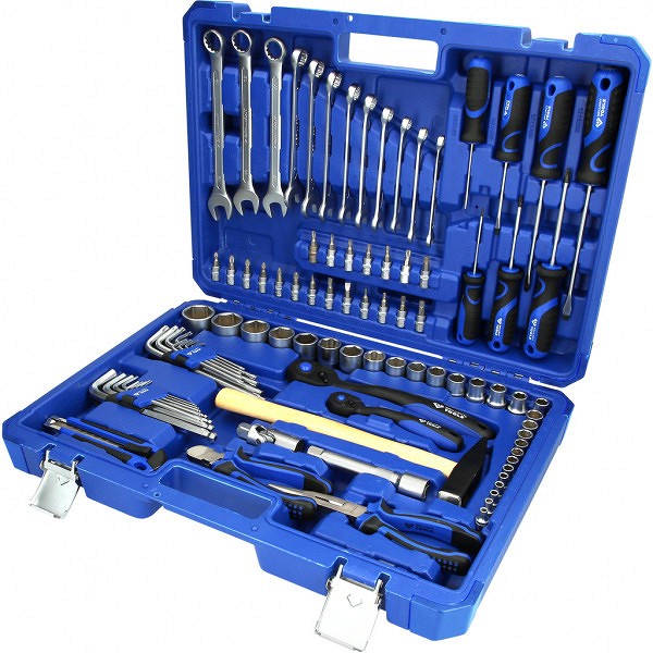 BRILLIANT TOOLS UNIVERSAL TOOL CASE. 95-PCS