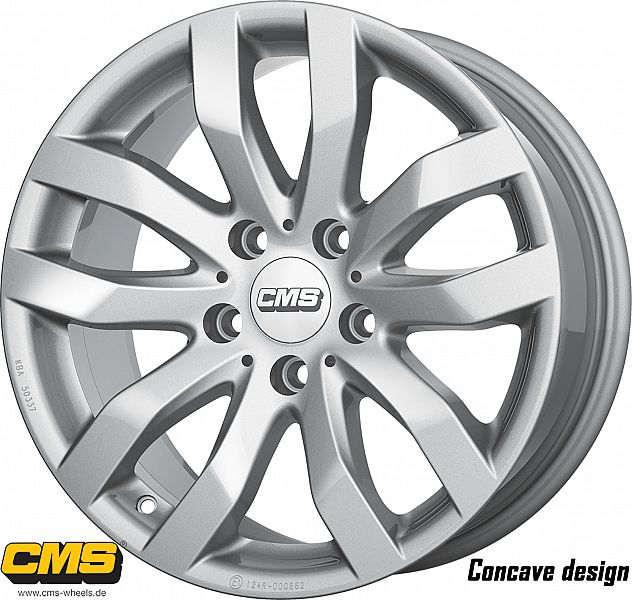 CMS C22 SR 7.0X16 5X120 / 31 (72.6) (L) (TUV) KG665