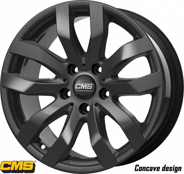 CMS C22 CB 7.0X16 5X114 / 45 (64.1) (B) (PK / R12) (TUV) (HON) KG660