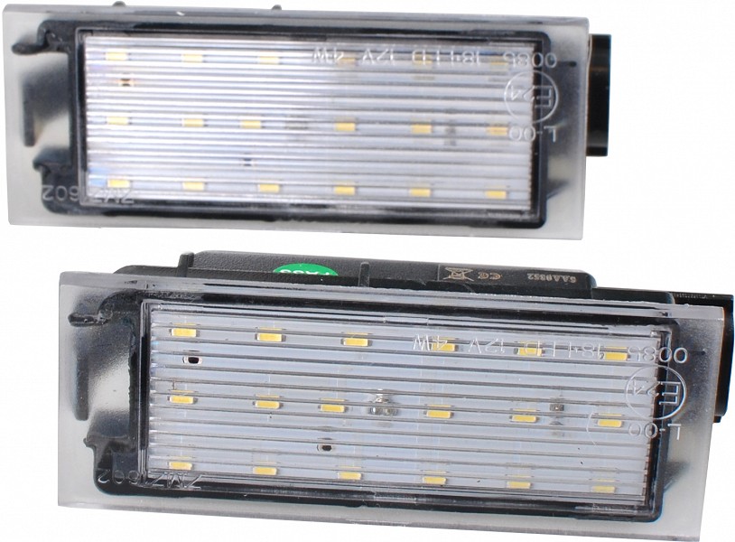 NUMBRITULI LED RENAULT OEM 265108474R. 8200480127 CANBUS 2TK M-TECH