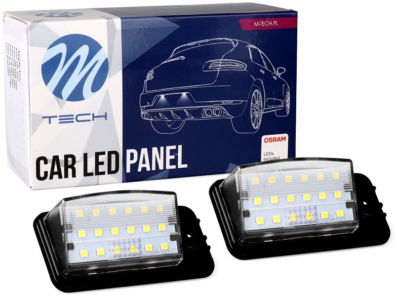 NUMBRITULI LED NISSAN CANBUS 2TK M-TECH