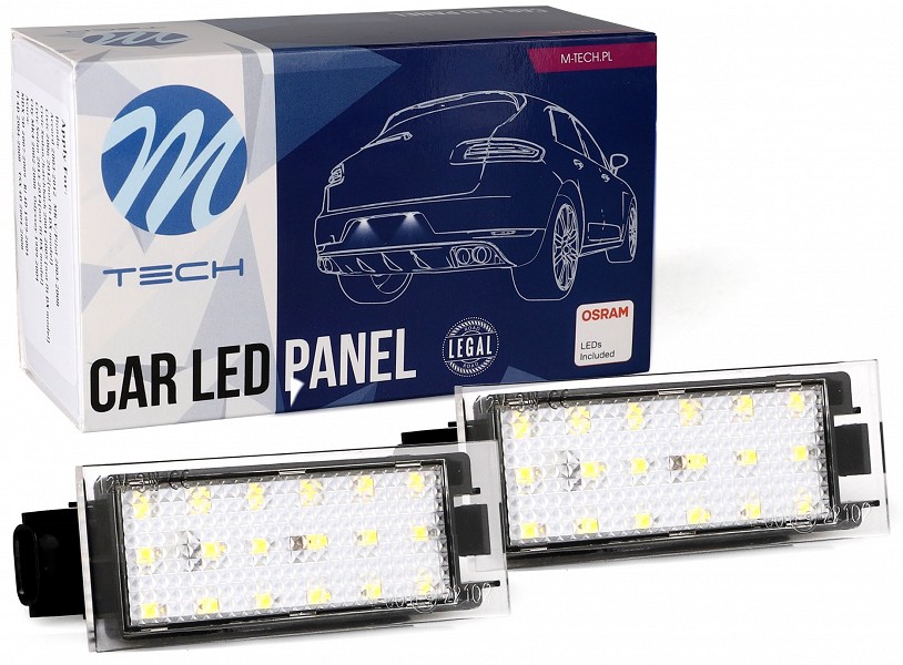 NUMBRITULI LED RENAULT CANBUS 2TK M-TECH