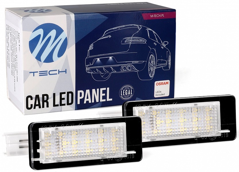 NUMBRITULI LED RENAULT CANBUS 2TK M-TECH